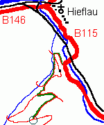 Lageplan Hieflau